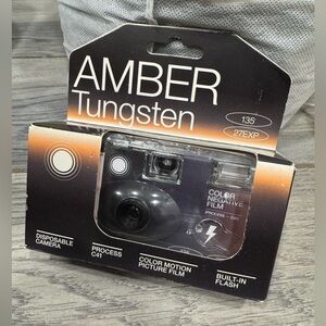RETO Amber Tungsten 35mm Disposable Film Camera 27exp NWT